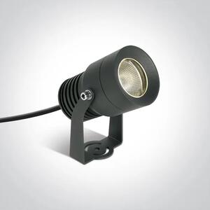REFLEKTOR LED/10W/3000K/850lm/50°/240V IP65 ANTRACIT DM7046/AN/W