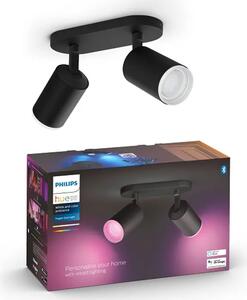 Fugato PHILIPS HUE REFLEKTOR GU10 2X5,7W/230V/ WH+RGB CRNI BT 8718696171523