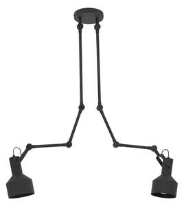 STROPNA LAMPA 2xE27 POKRETNA, CRNA TAKELEY 43562