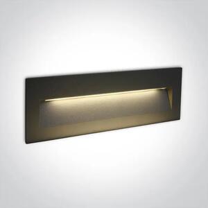 UGRADBENA SVJETILJKA LED/7W/3000K/550lm/240V IP65 ANTRACIT DM68068C/AN/W