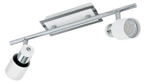 REFLEKTOR 2xLED GU10, 2X5W, 2X400lm, KROM/BIJELA DAVIDA 92085