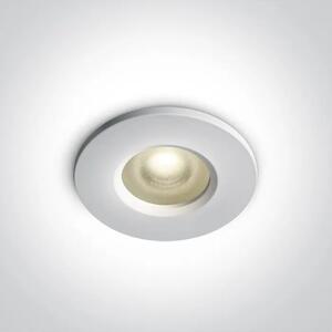 UGRADBENA SVJETILJKA 1×GU10/10W/230V IP65 BIJELA PRIZMA DM10105R1P/W#