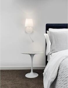 NIA ZIDNA LAMPA LED & E27 3W/3000K/180lm/IP20/BIJELA NL9182371