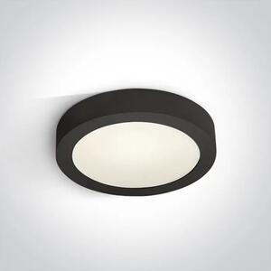 PLAFONJERA LED 16W/4000K/1118lm IP40 CRNA OKRUGLA DM62115F/B/C