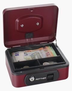 Rottner tresor Kasa za novac Pro Box One, bordo crvena