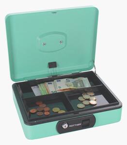 Rottner tresor Kasa za novac Pro Box Two, tirkizna
