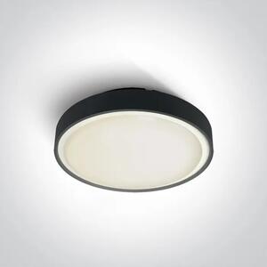 PLAFONJERA LED 2×E27/18W/PLC/230V IP65 CRNA DM67280EA/B