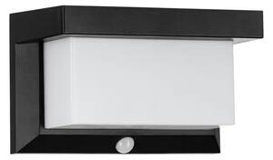 VANJSKA ZIDNA SOLARNA LAMPA LED 800lm, AKU, SENZOR, CRNA UTRERA 48968