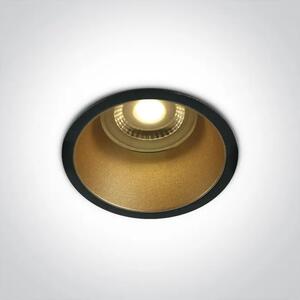 UGRADBENA SVJETILJKA GU10/50W/230V STARO ZLATO DARK LIGHT DM10105AD/B/BS