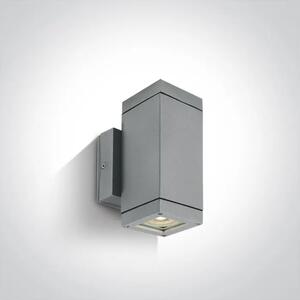 ZIDNA LAMPA 2X35W/GU10 IP54 SIVA DM67130A/G#