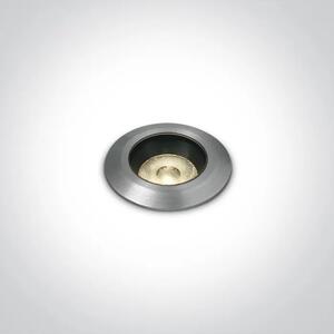 UGRADBENA SVJETILJKA LED/3W/3000K/240lm/38°/24V DC IP67/IK08 ALUMINIJ DM69056A/W