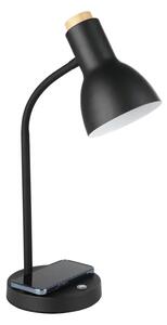 STOLNA LAMPA 1xLED 6W, NA DODIR, SA PUNJAČEM, CRNA VERADAL-QI 900628