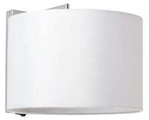SAHARA CHROME ZIDNA SVJETILJKA WHITE SHADE FR62706