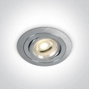 UGRADBENA SVJETILJKA 1×GU10/50W/MR16/230V IP20 ALUMINIJ DM11105ABG/AL