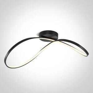 STROPNA SVJETILJKA LED 40W/2800lm/3000K FI700mm CRNA DM63154A/B/W