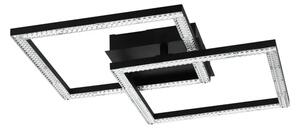 PLAFONJERA 1xLED 21W, CRNA/PROZIRNO STAKLO LEJIAS 99799