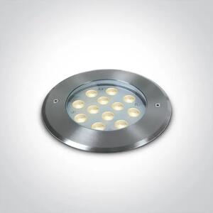 UGRADBENA VANJSKA PODNA SVJETILJKA LED 12X1W CW SS316 IP68 24V DM69066D/C