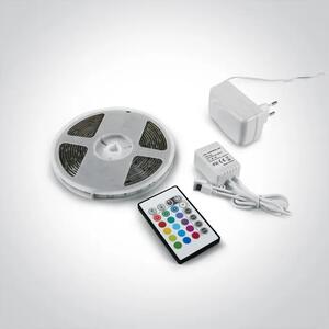 LED TRAKA STRIP 24V/DC 30LED/m 7,2W/m RGB/DIM/IP20 +DALJINSKI 5m DM7820A/RGB
