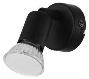 REFLEKTOR 1xLED GU10, 1X2,8W, CRNI BUZZ-LED 32428