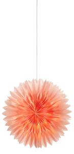 SOLINA VISILICA ZVIJEZDA ROZA 60cm 1/E14/2,0m MA705972