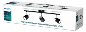 Meranti STROPNI REFLEKTOR crni 3x35W 230V 8719514465411