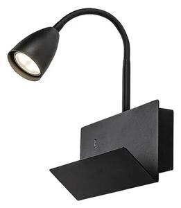 TACITO ZIDNA SVJETILJKA GU10 1X MAX 25/CRNA/IP20 RA71089