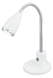 STOLNA LAMPA 1xLED GU10, 1X3W, 240lm, BIJELA/KROM FOX 92872