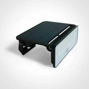 SOLARNO SVJETLO CRNO 12W CW IP54 SENSOR DM65748/B/C