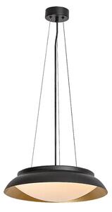 HAFSA VISILICA LED 24/CRNA/ ZLATNO/IP20/1250lm RA72134