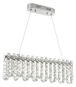 LED kristalna viseća svjetiljka SWE073-CP 60cm Chrome