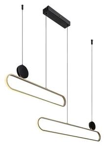 CIRCADO VISILICA LED 48/CRNA/ ZLATNO/IP20/2550lm RA72268