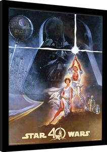 Uokvireni poster Star Wars 40th Anniversary - New Hope Art