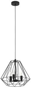 VISILICA 1xE27 CRNA TARLE 43845