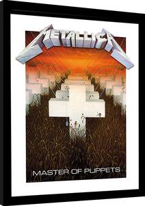 Uokvireni poster Metallica - Master of Puppets