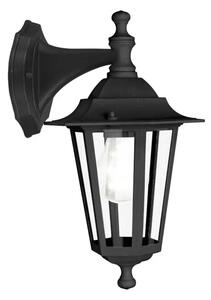VANJSKA ZIDNA LAMPA 1xE27 CRNA LATERNA 4 22467