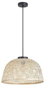 RATTAN VISILICA E27 1X MAX 25/CRNA/IP20 RA72025