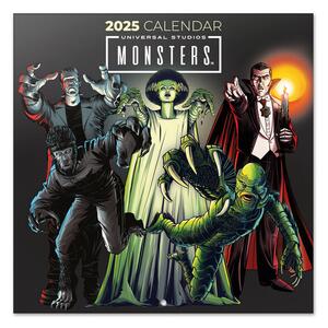 Kalendar 2025 Universal Monsters