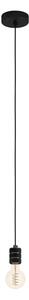 VISILICA 1xE27 KABEL SA GRLOM NIKL/CRNA YORTH 43801