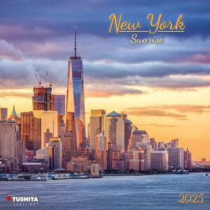 Kalendar 2025 New York Sunrise