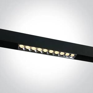 ŠINSKI REFLEKTOR LED/22W/3000K/1760lm/38°/48V 270mm MAXI CRI90 ON-OFF CRNI DM42102B/B/W