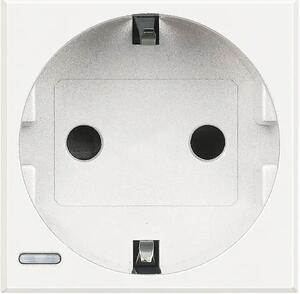 AXOLUTE UTIČNICA 2P+E/16A/250V 2M WHITE HD4141