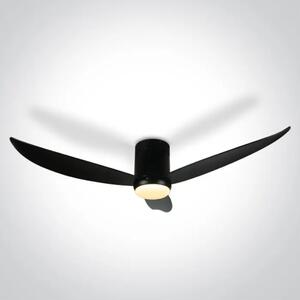 STROPNI VENTILATOR 35W LED 22W CCTV IP20 230V CRNI DM6302C/B/V