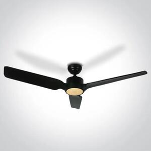 STROPNI VENTILATOR 35W LED 22W CCTV IP20 230V CRNI DRVENI DM6310/B/V