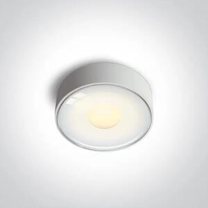 PLAFONJERA LED/6W/480lm/3000K/230V IP65 107mm BIJELA DM67484/W/W