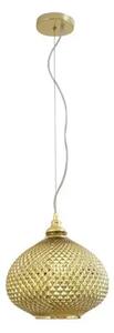 VISILICA BOHO 1XE27 MAX.40W MESSING STAKLO #28CM NL8040203#