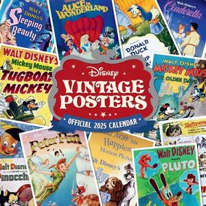 Kalendar 2025 Disney Vintage Posters