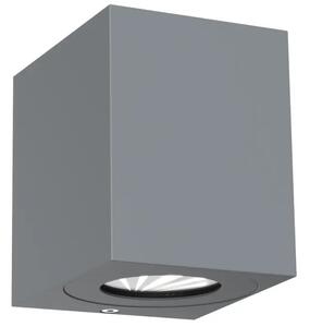 CANTO KUBI 2 ZIDNA SVJETILJKA SIVA LED IP44 49711010