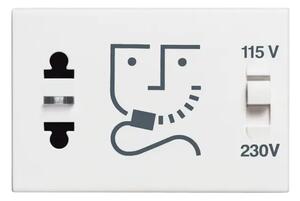 UTIČNICA ZA BRIJAĆI APARAT 2P/115V/250V 3M BIJELA RW4177