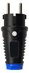 290-308 Utikač s kontaktom za uzemljenje 16 A 250 V ~, gumeni, IP54 3856024402293