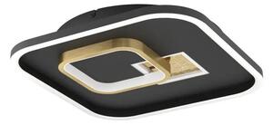 PLAFONJERA 1xLED 21,3W, 380X380, CRNO/ZLATNA TIRIOLO 901245